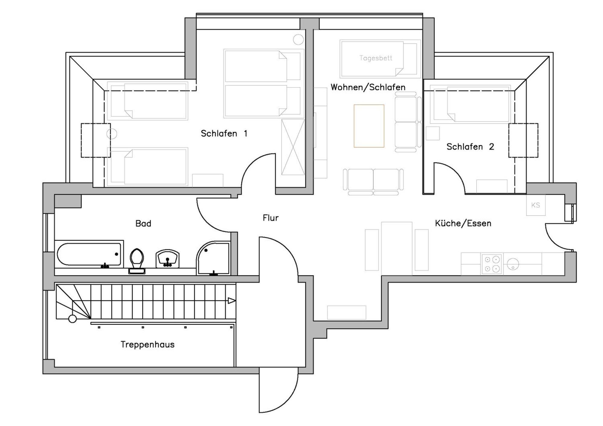 Apartment App. Weisses Haus